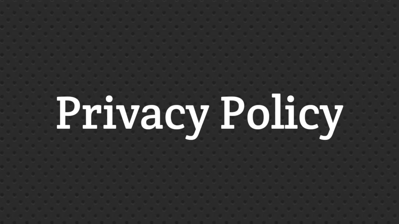 Privacy Policy