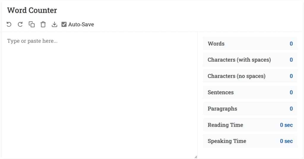 SoulaTools Word Counter