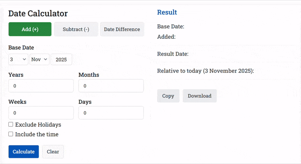 Quick Guide to SoulaTools Date Calculator